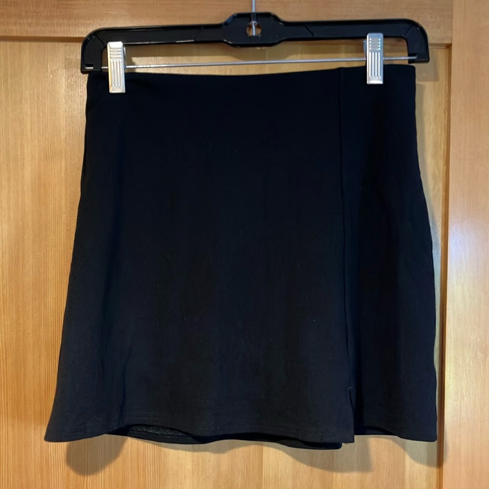 Black Mini Skort